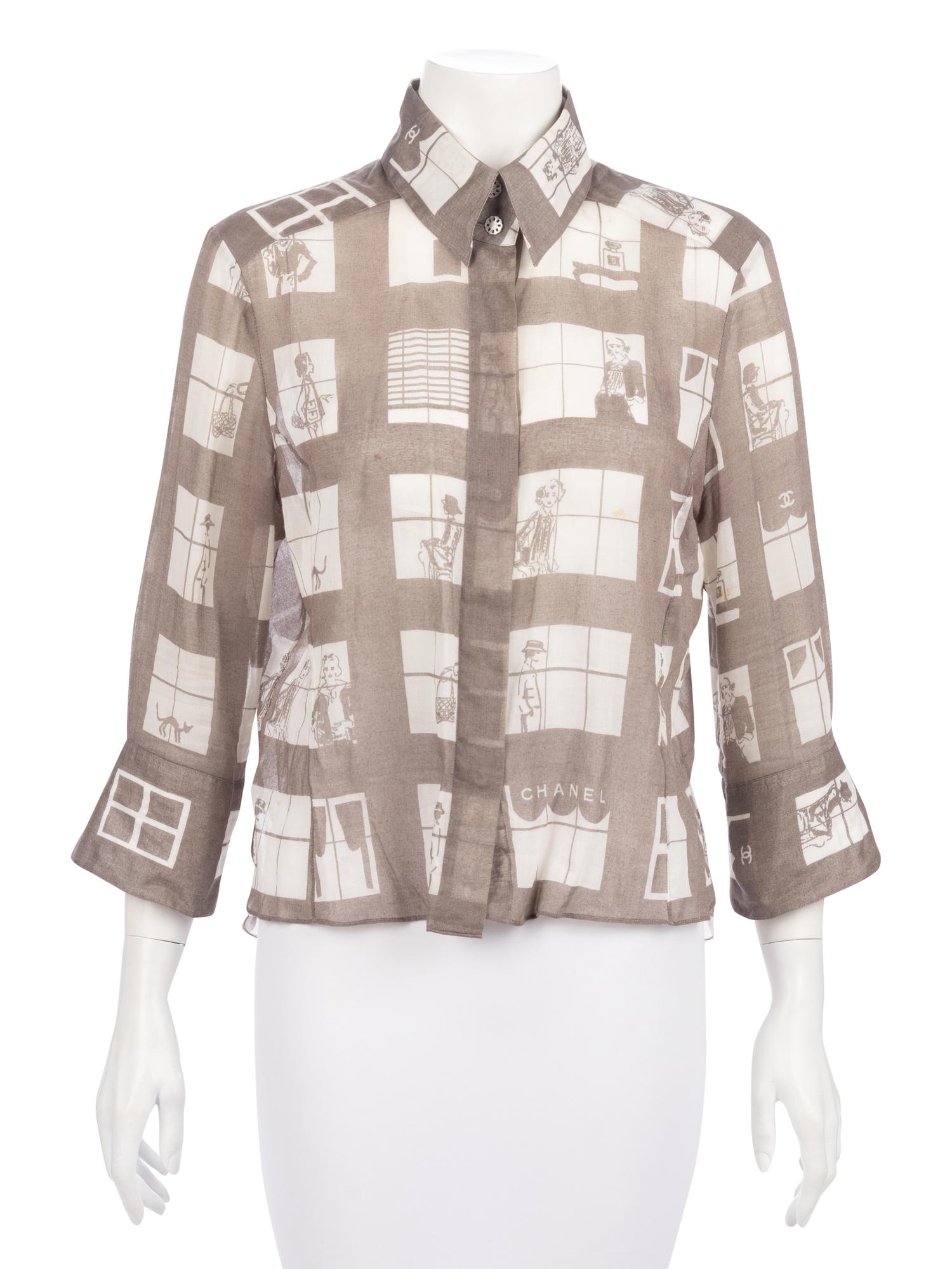 Four Chanel Blouses, c.2000