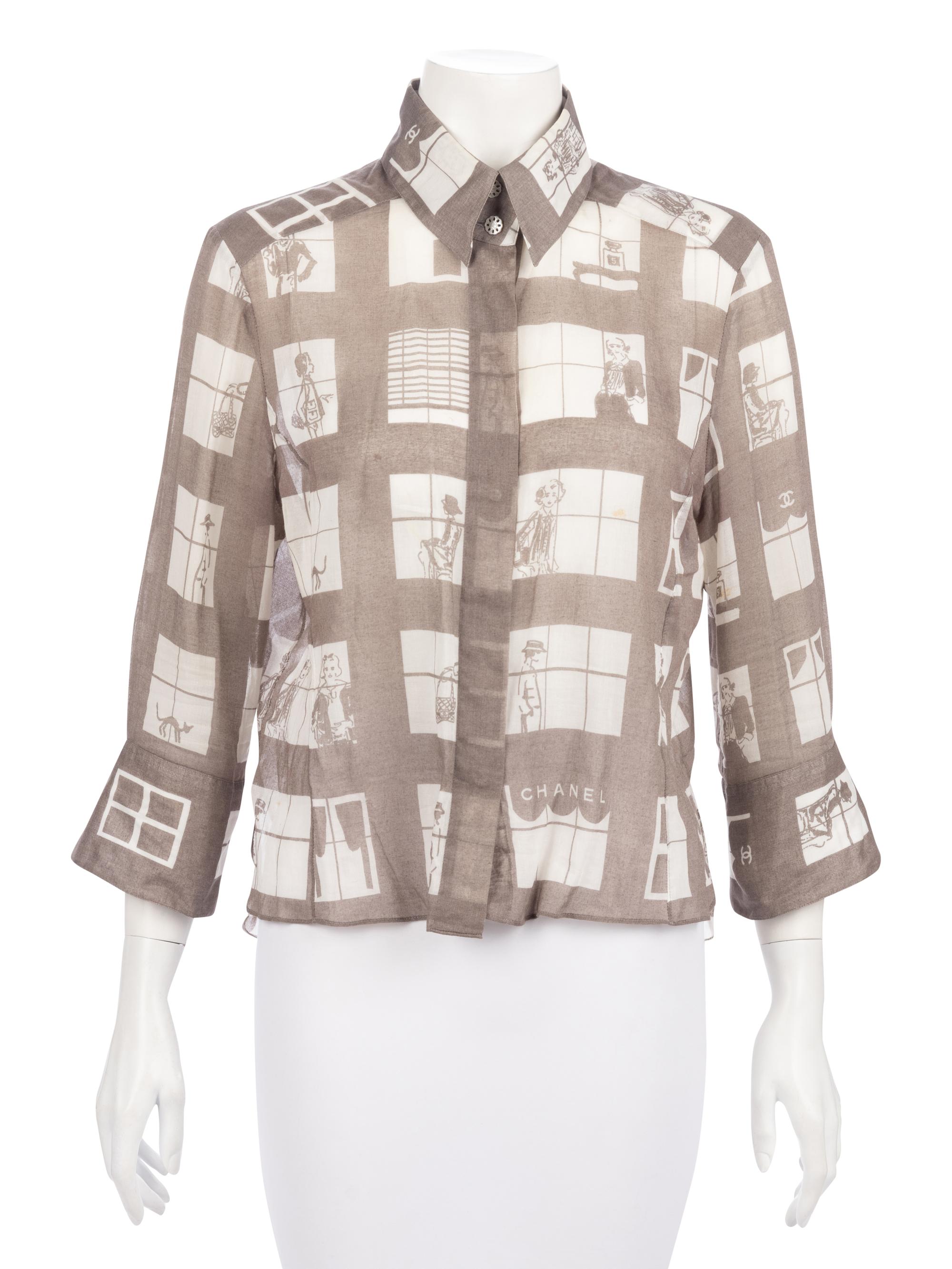 Four Chanel Blouses, c.2000