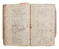 [CIVIL WAR]. A group of 3 ledgers associated with George W. Summers of Grant, Cabell County, (West) Virginia, documenting tensions between Union forces and Confederate sympathizers.