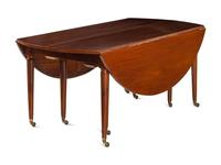 A Directoire Mahogany Dining Table