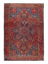 A Heriz Wool Rug
