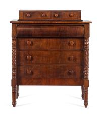 A Classical Mahogany Chest of Drawers