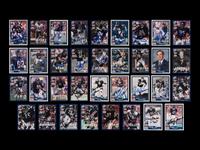 A Group of 75 Chicago Bears Signed Autograph Team Issued Football Cards Including Multiple Hall of Fame and Deceased Players (Beckett Authentication Services BAS Certified),