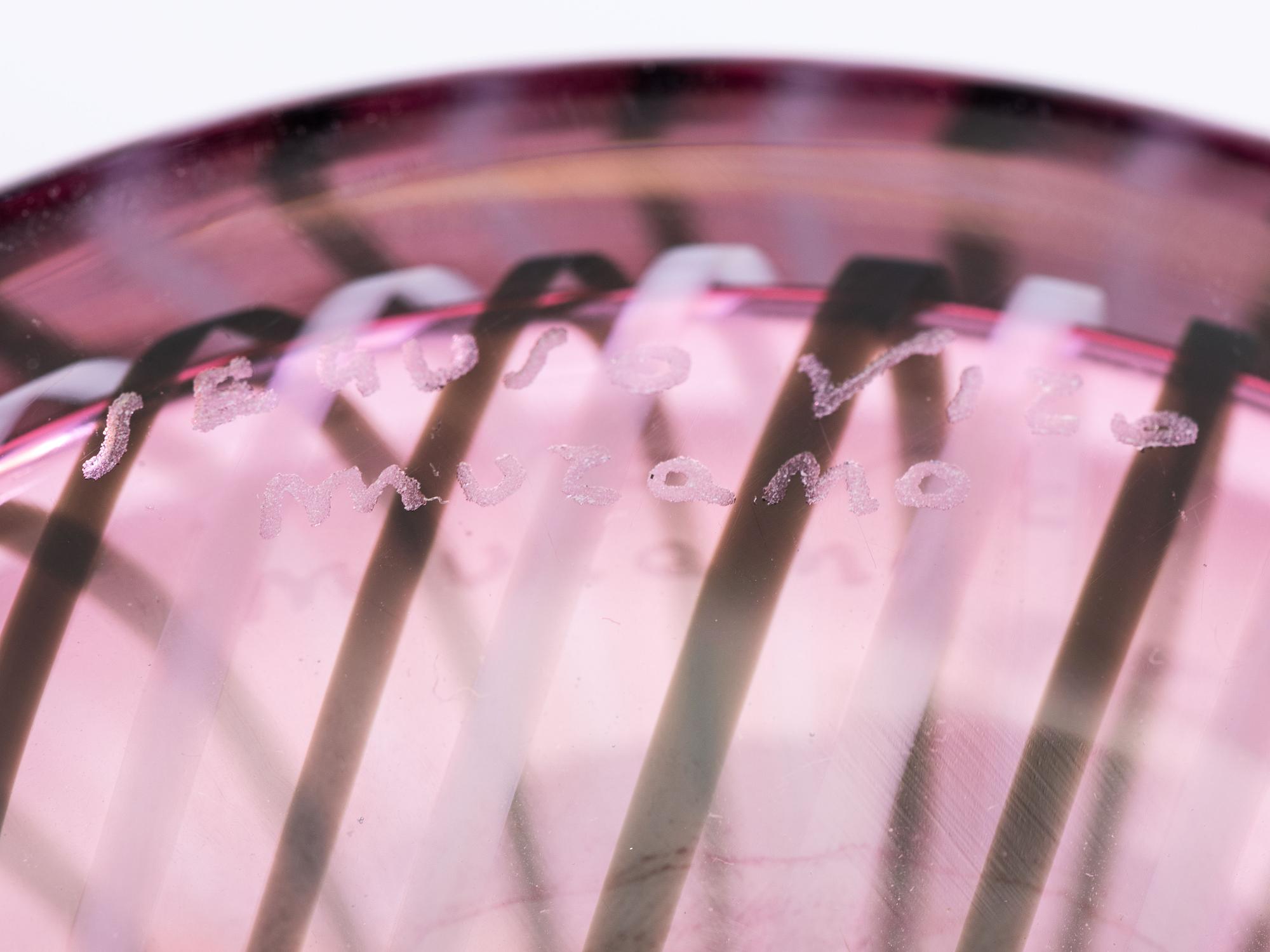 Three Art Glass Vessels