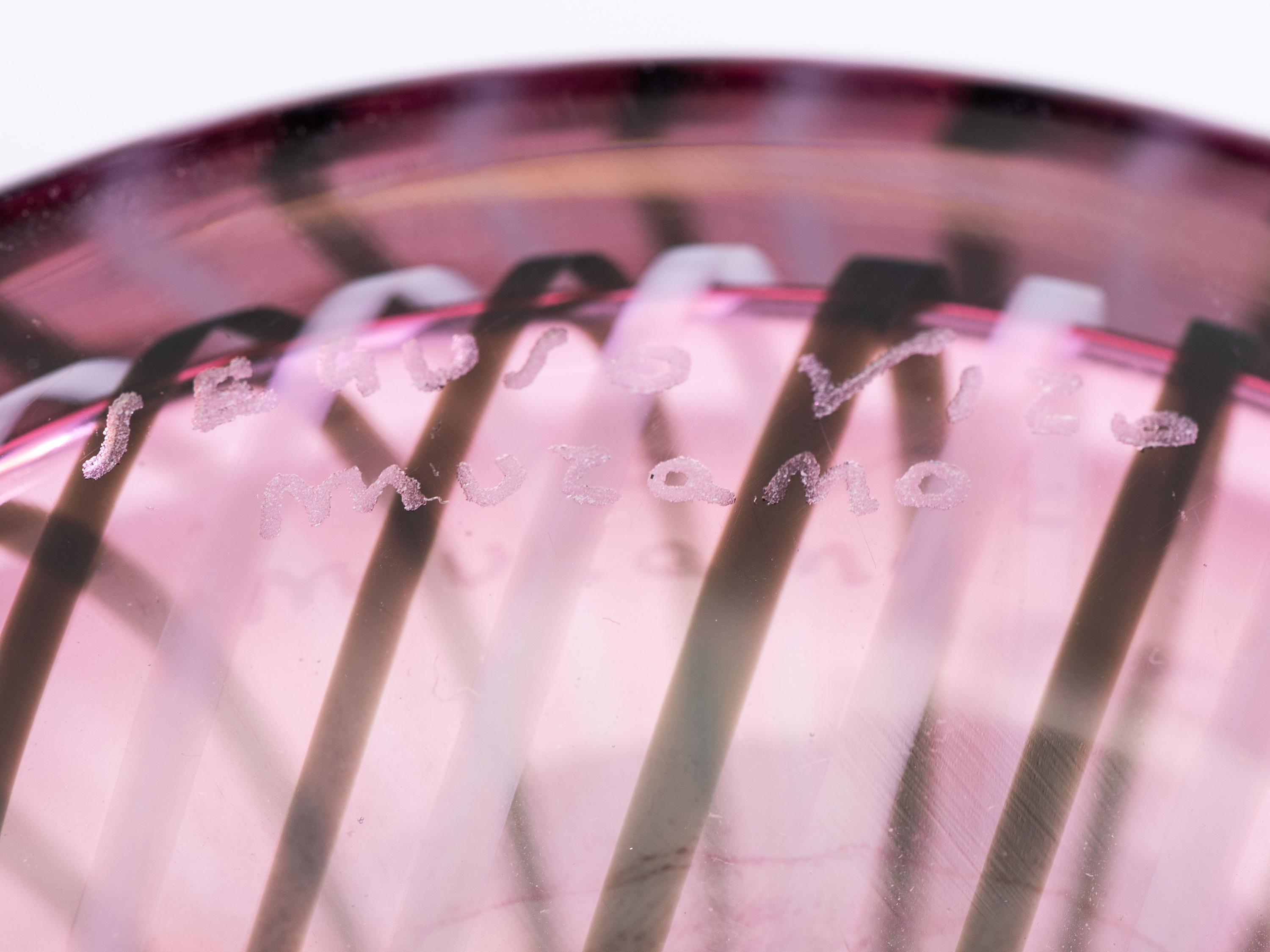 Three Art Glass Vessels