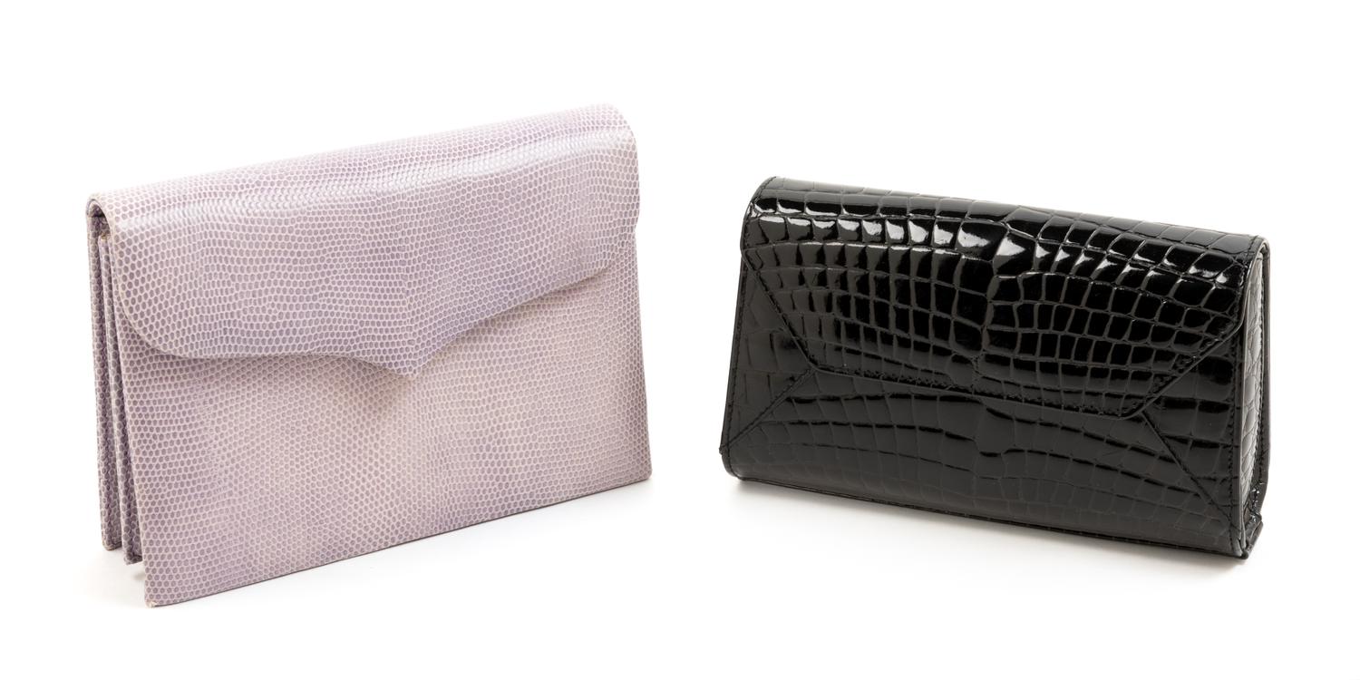 Two Vintage Bags, Made in Italy, 1950-70s