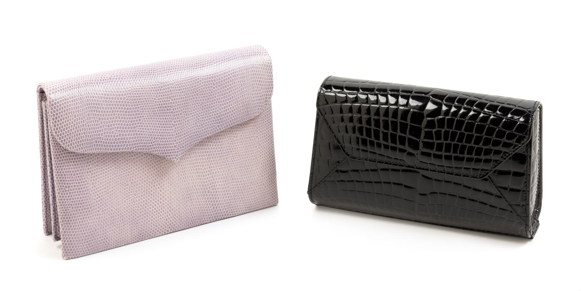 Two Vintage Bags, Made in Italy, 1950-70s