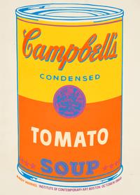 Andy Warhol (American, 1928-1987) — Campbell's Soup Can On Shopping Bag (Tomato) , 1966