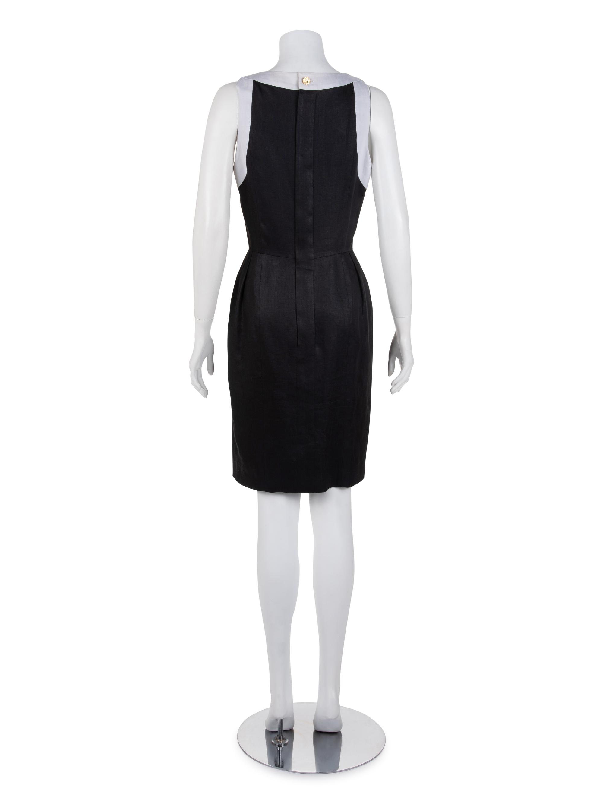 Chanel Linen Dress and Jacket Ensemble, 1990s