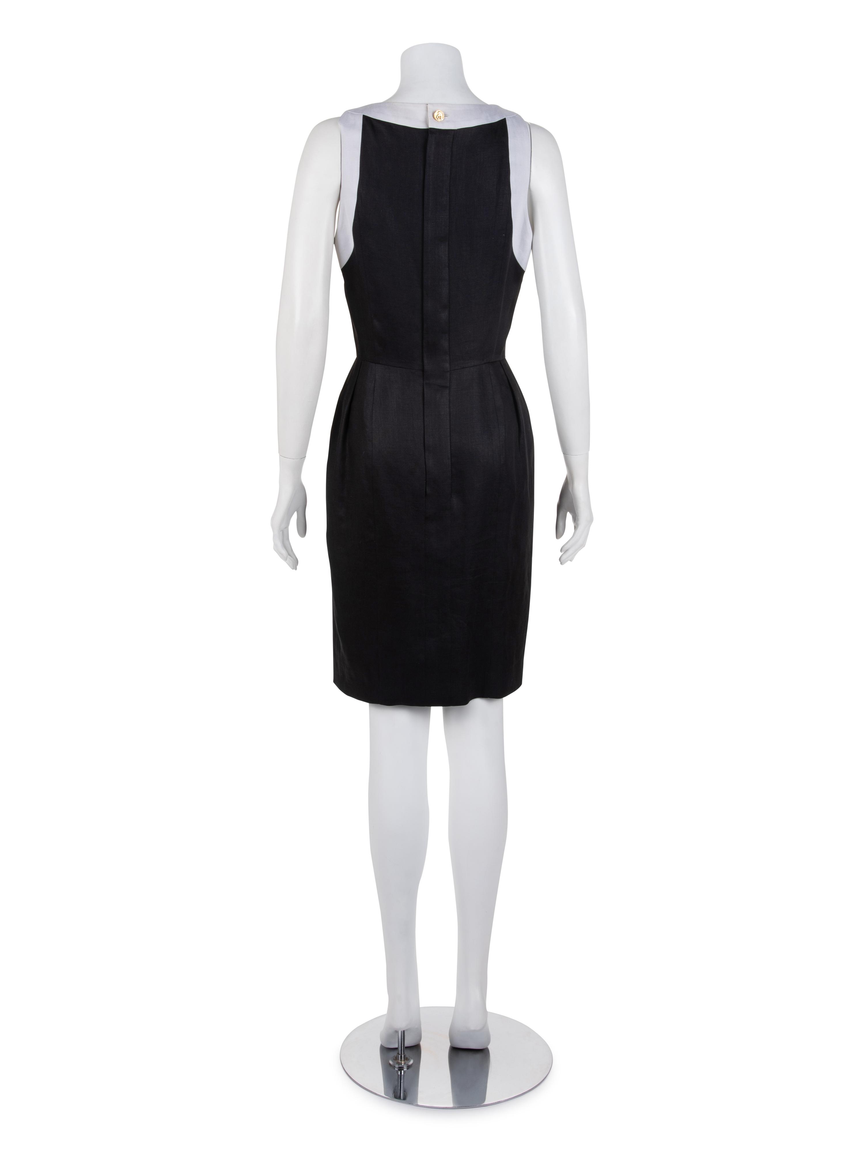 Chanel Linen Dress and Jacket Ensemble, 1990s