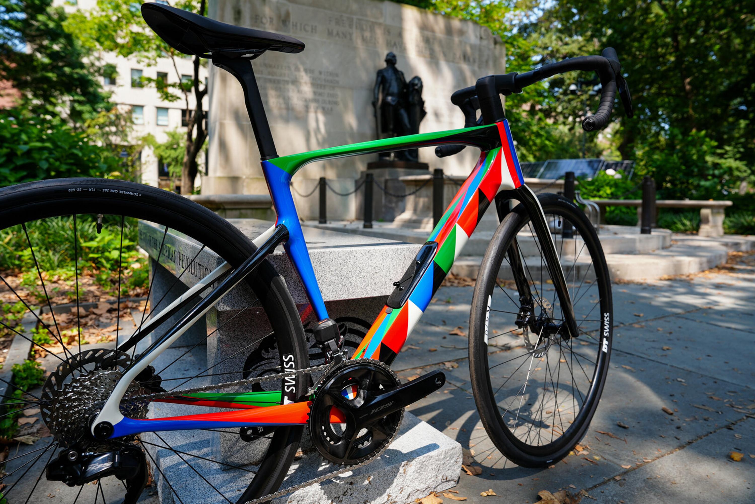 Odili Donald Odita (Nigerian-American, b. 1966) — Cannondale Synapse Carbon 4