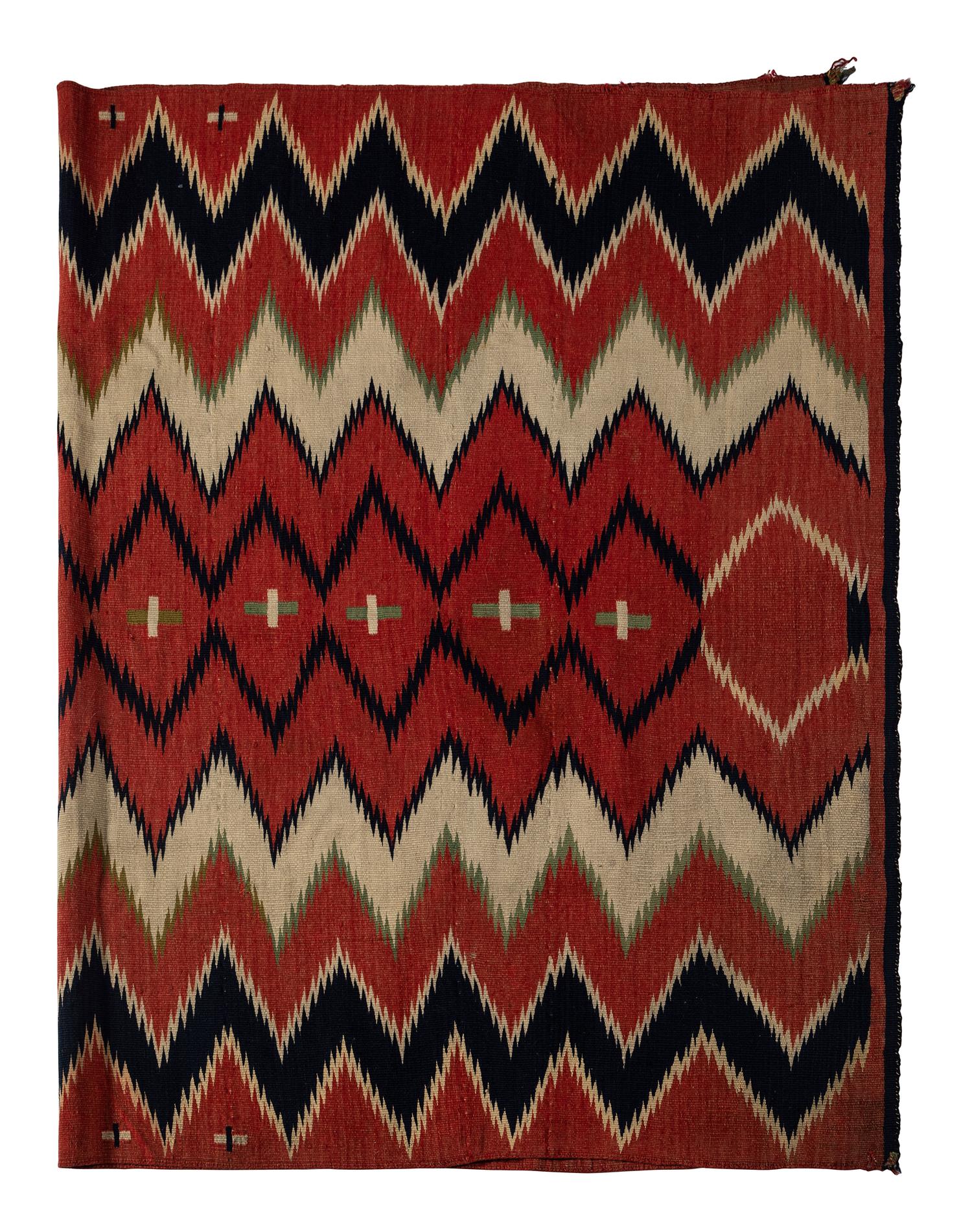 Navajo Late Classic Serape / Rug