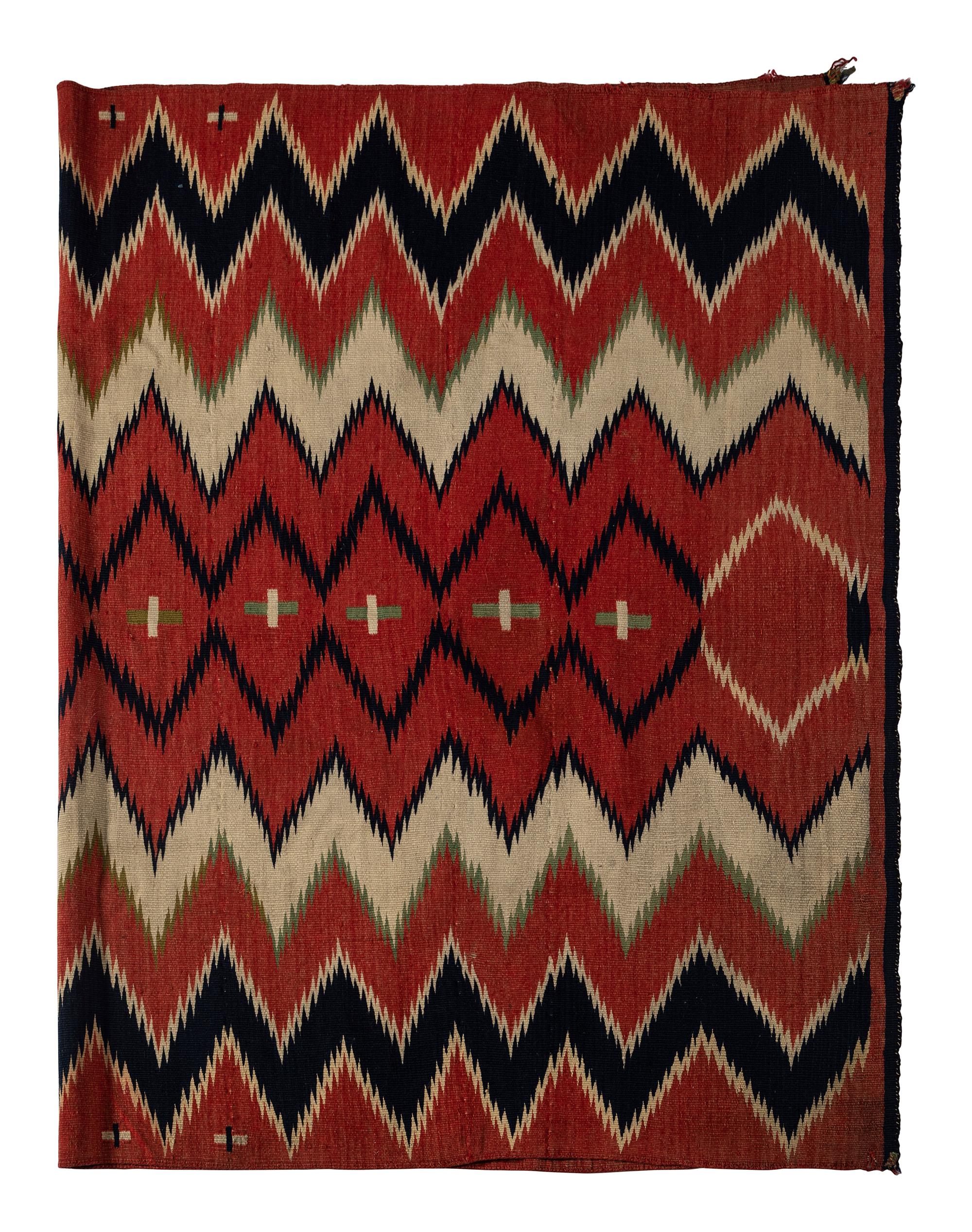 Navajo Late Classic Serape / Rug