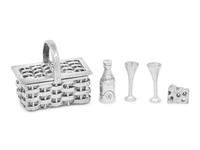 Seven Silver Decorative Articles