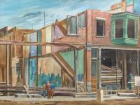 Aaron Bohrod, (American, 1907-1992), Untitled, 1938