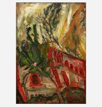 Chaïm Soutine (French/Russian, 1893-1943) Le Viaduc Rouge Près de Vence