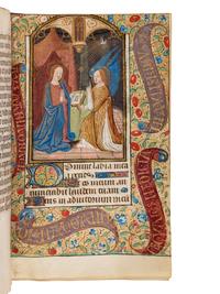MASTER OF JEANNE HERVEZ (active Paris, c. 1480-1500) Book of Hours (use of Paris), in Latin and French, illuminated manuscript on parchment [Paris, c. 1490-1500]