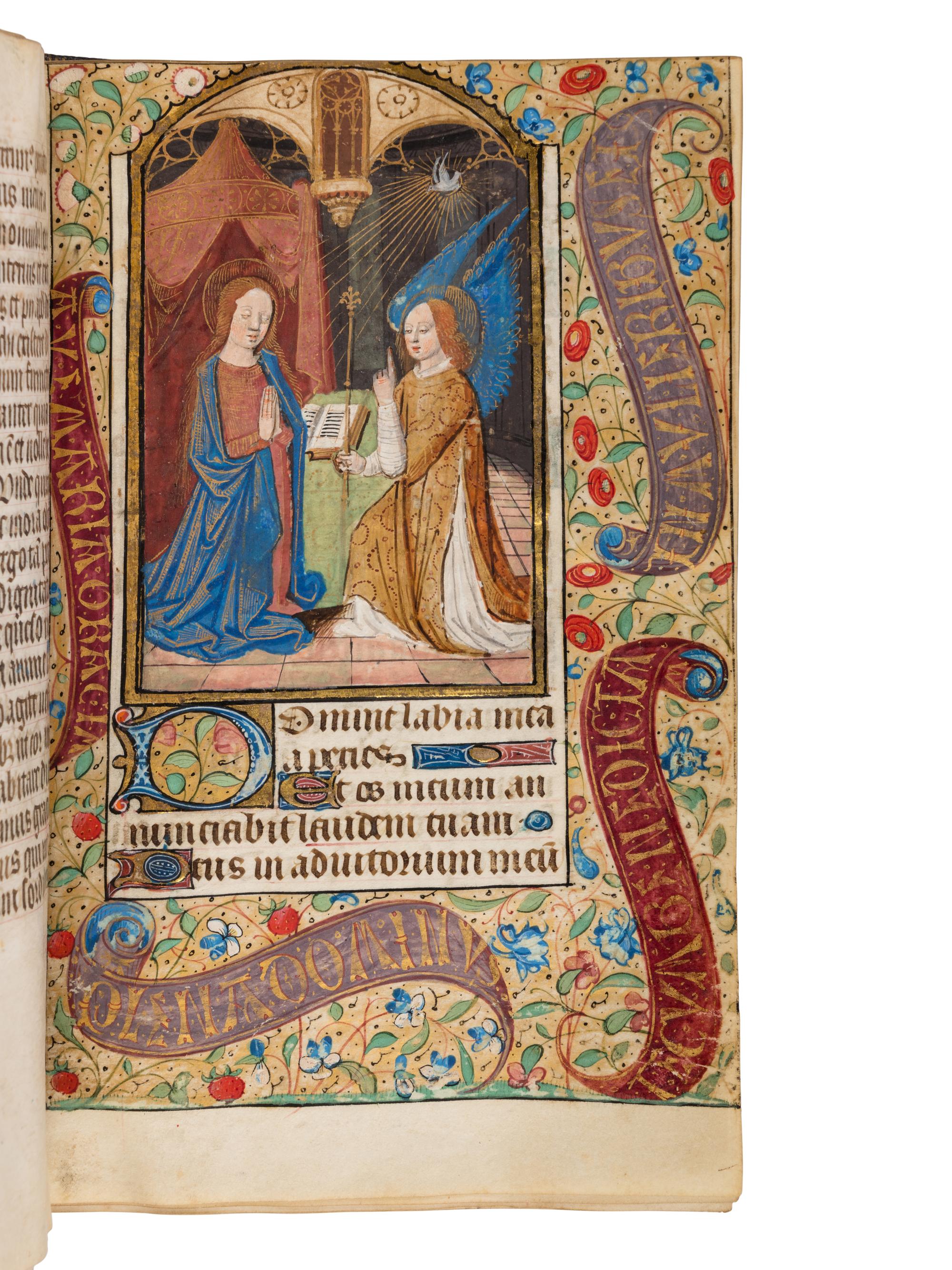 MASTER OF JEANNE HERVEZ (active Paris, c. 1480-1500) Book of Hours (use of Paris), in Latin and French, illuminated manuscript on parchment [Paris, c. 1490-1500]