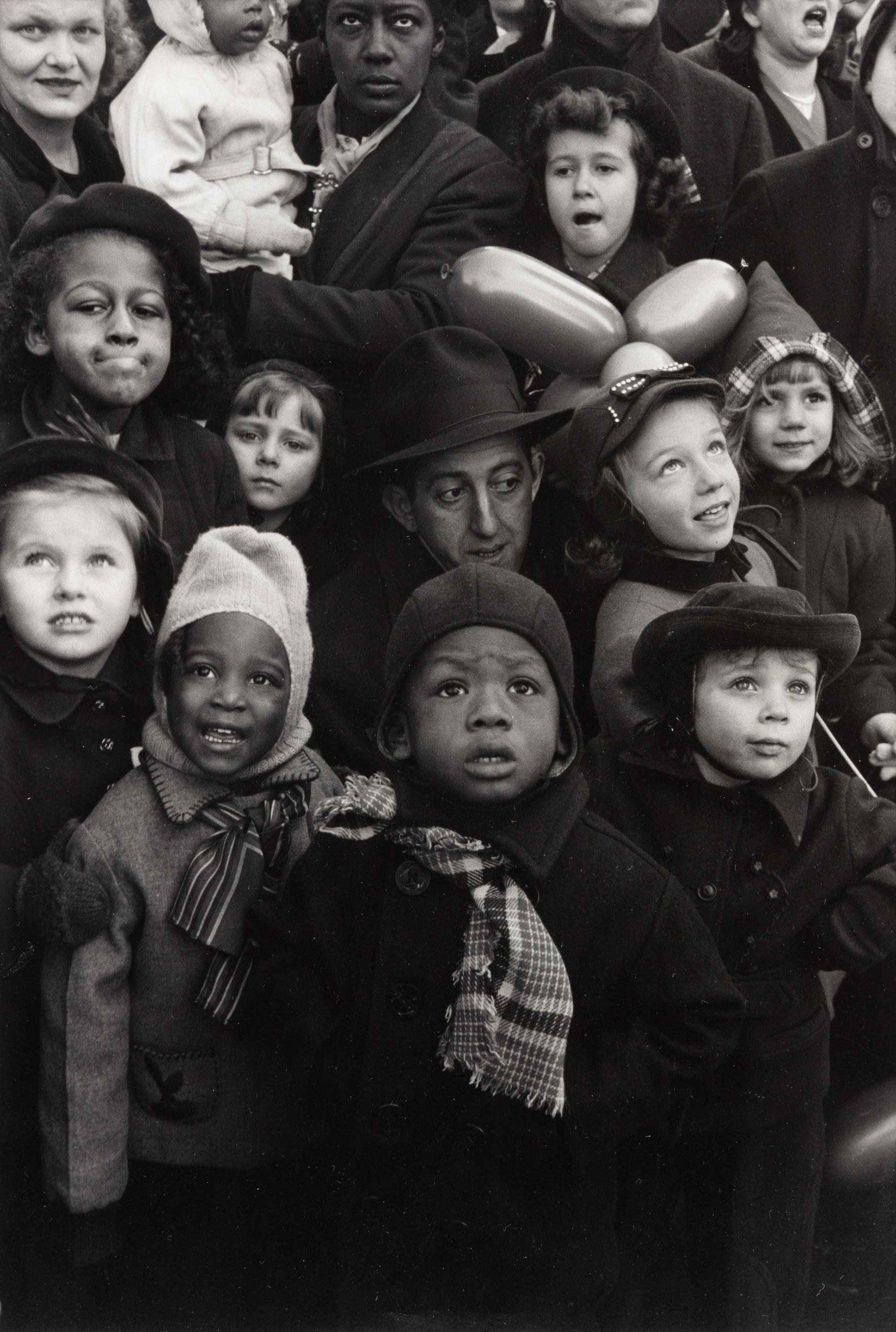 Ruth Orkin (1921-1985) Children at a Parade, NYC, 1947