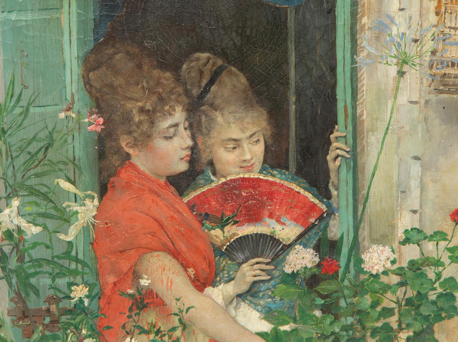 Ladies on a Balcony