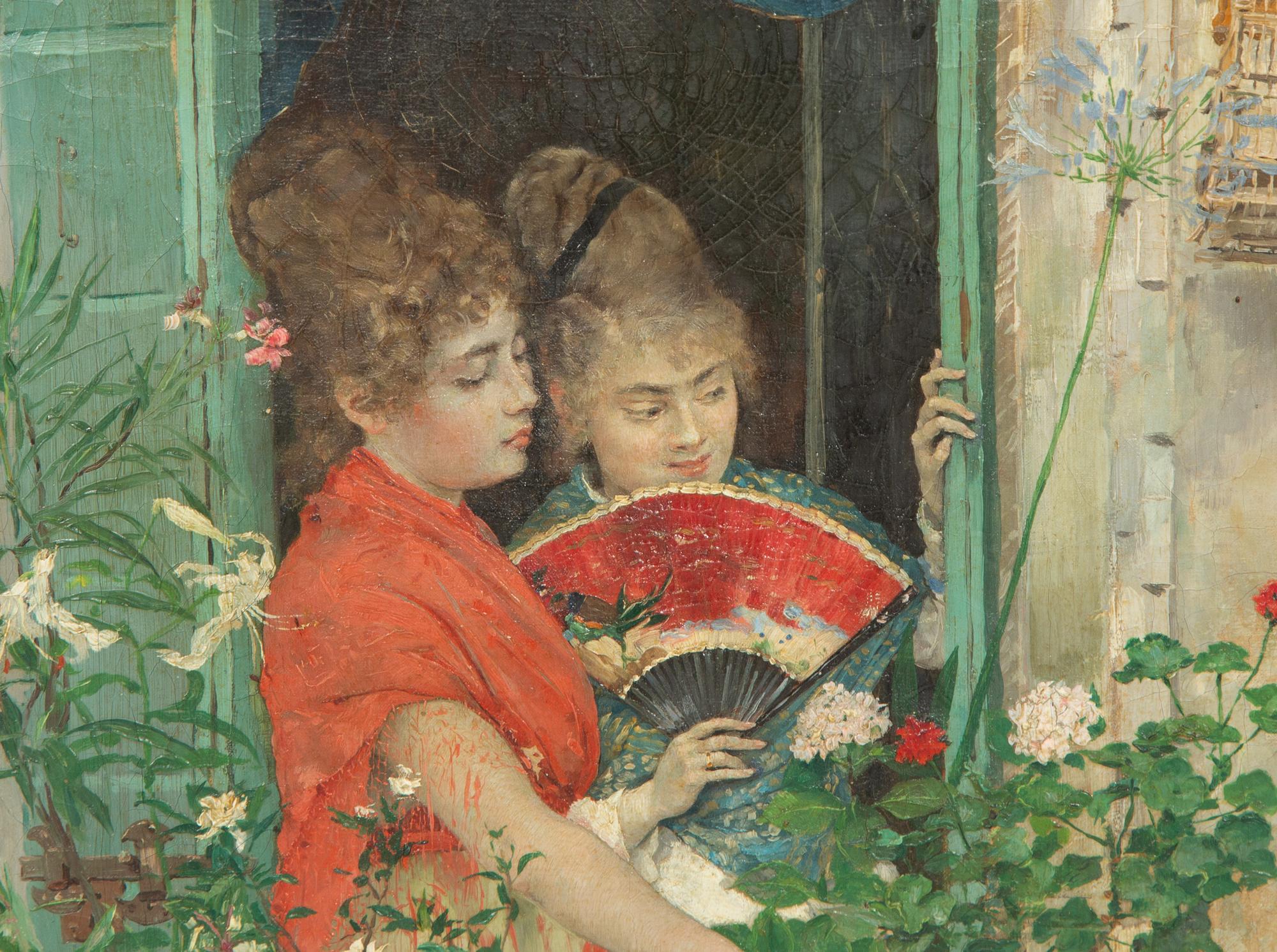 Ladies on a Balcony