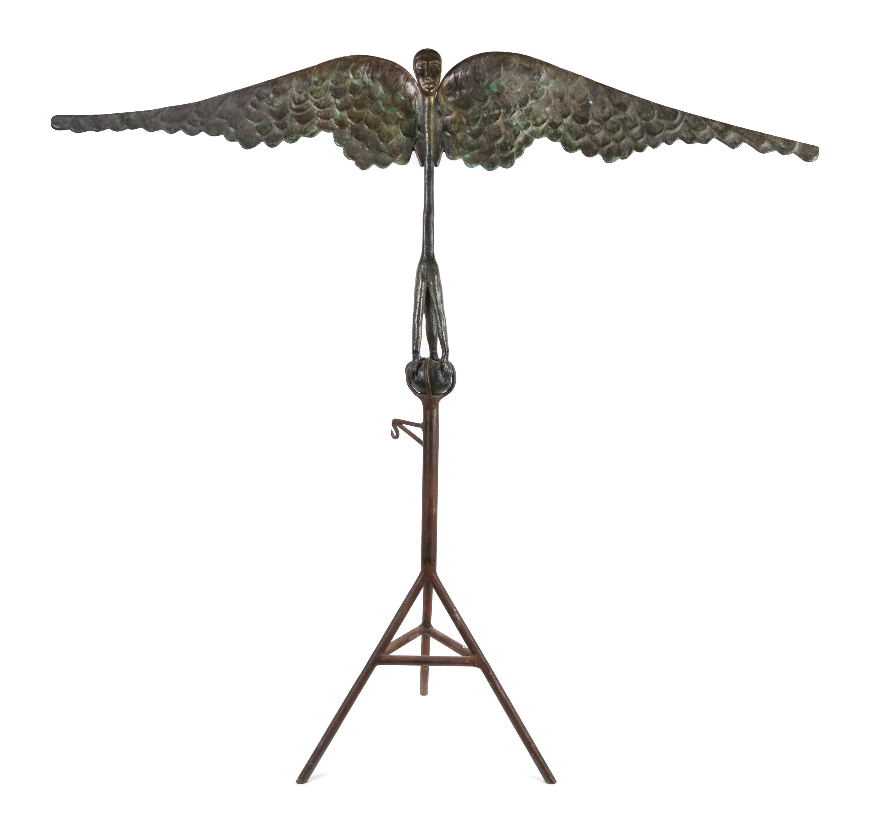 David Kotker, (American, 1961-2005), Winged Statue of David