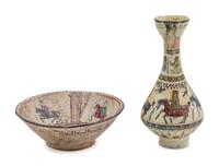 Two Minai Ware Pottery Articles
