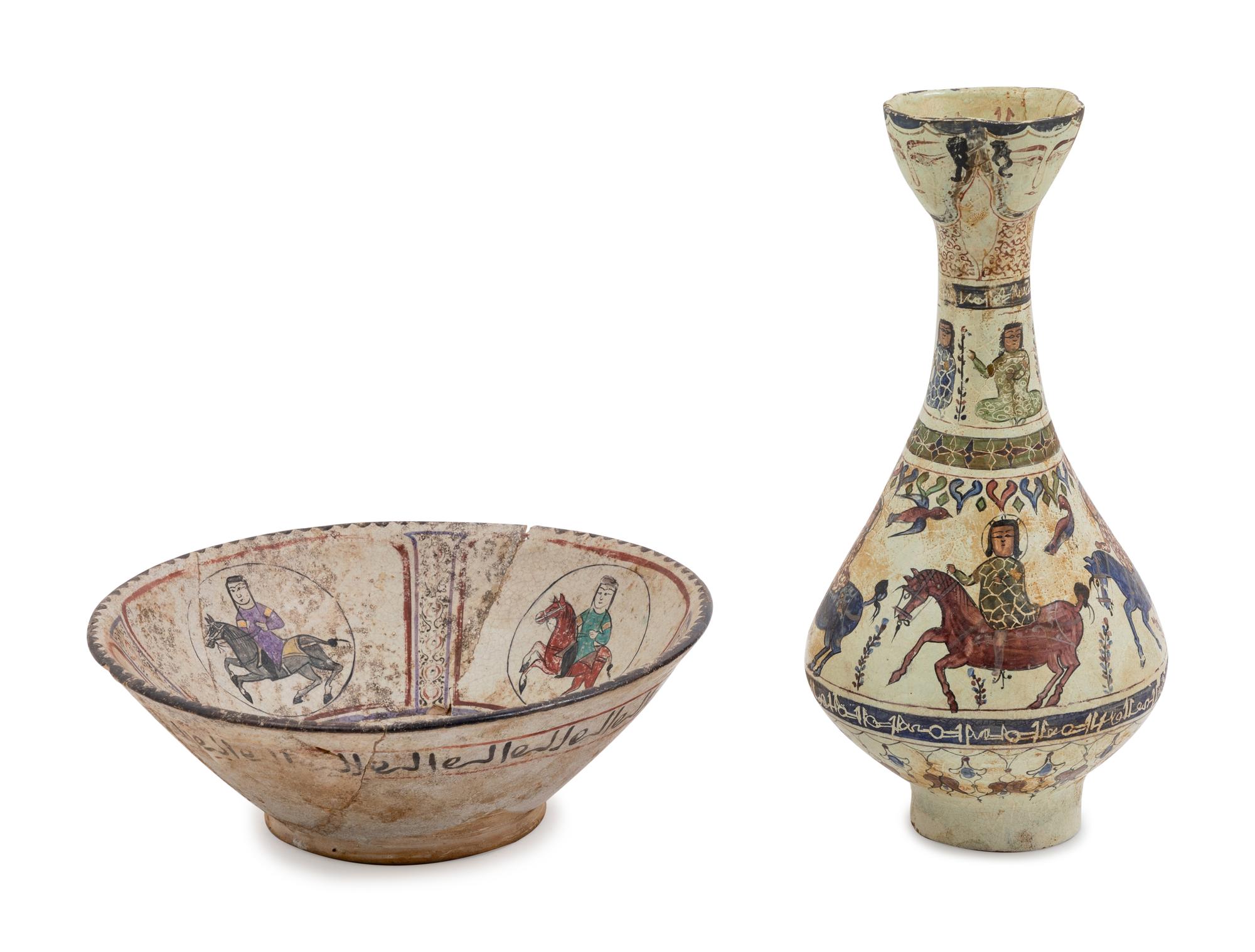 Two Minai Ware Pottery Articles