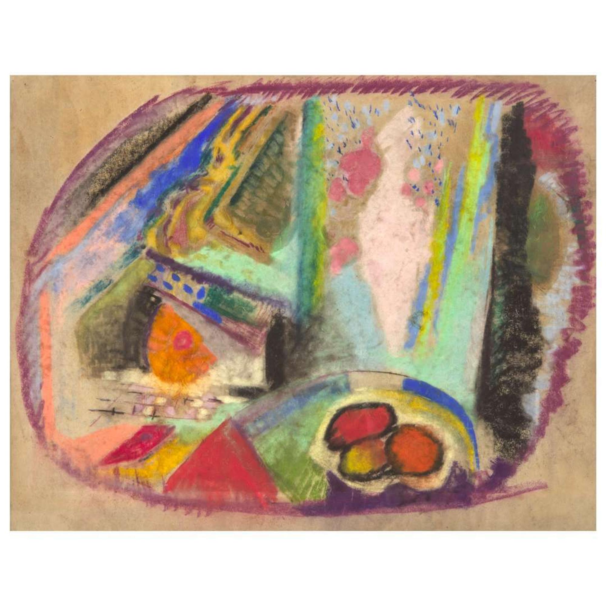 Arthur Beecher Carles (American, 1882–1952) Abstract Still Life
