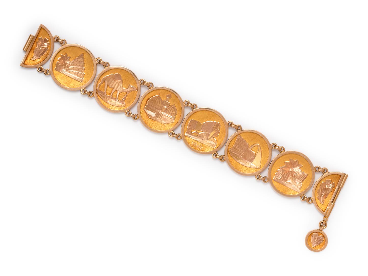 YELLOW GOLD BRACELET