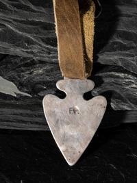 Silver and Turquoise Watch Fob