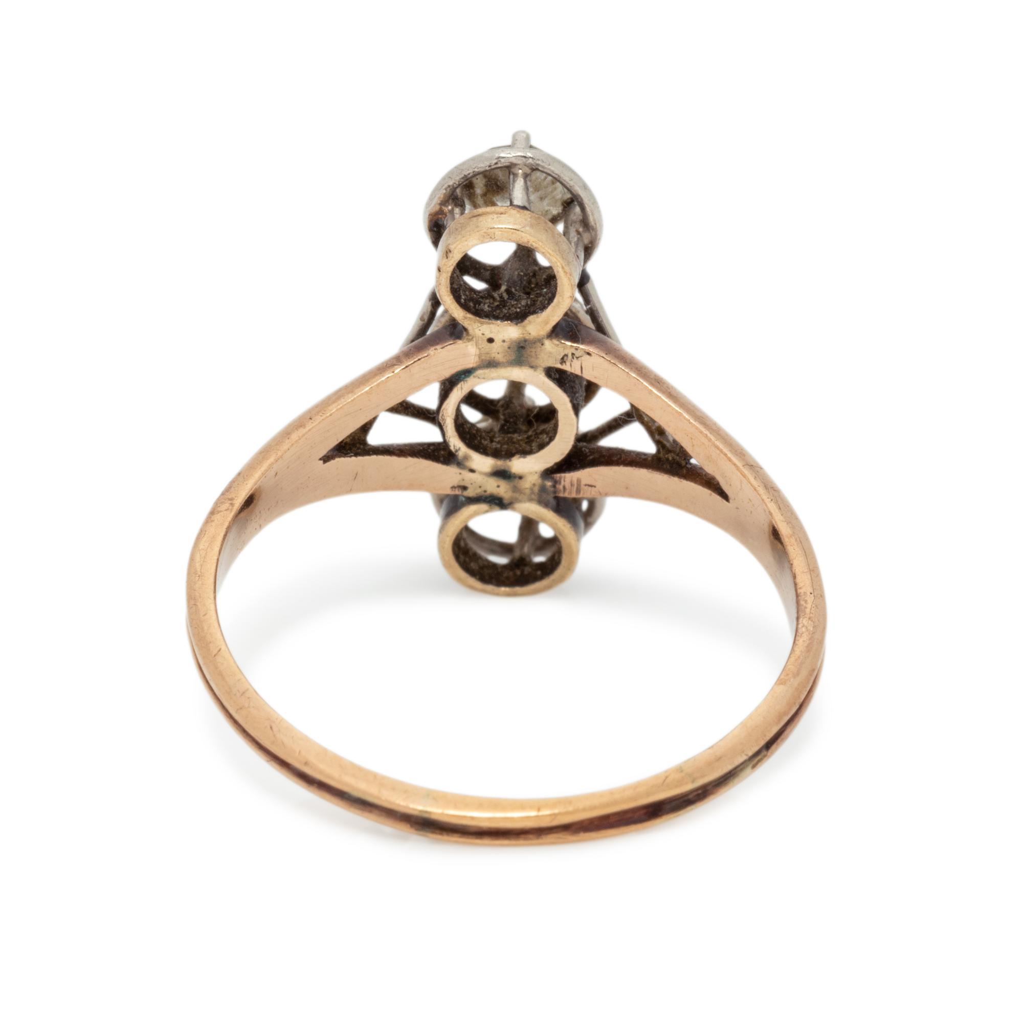 ANTIQUE, DIAMOND RING