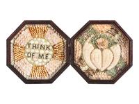 A Shellwork Double Sailor's Valentine