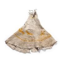 Plains Painted Model Hide Tipi