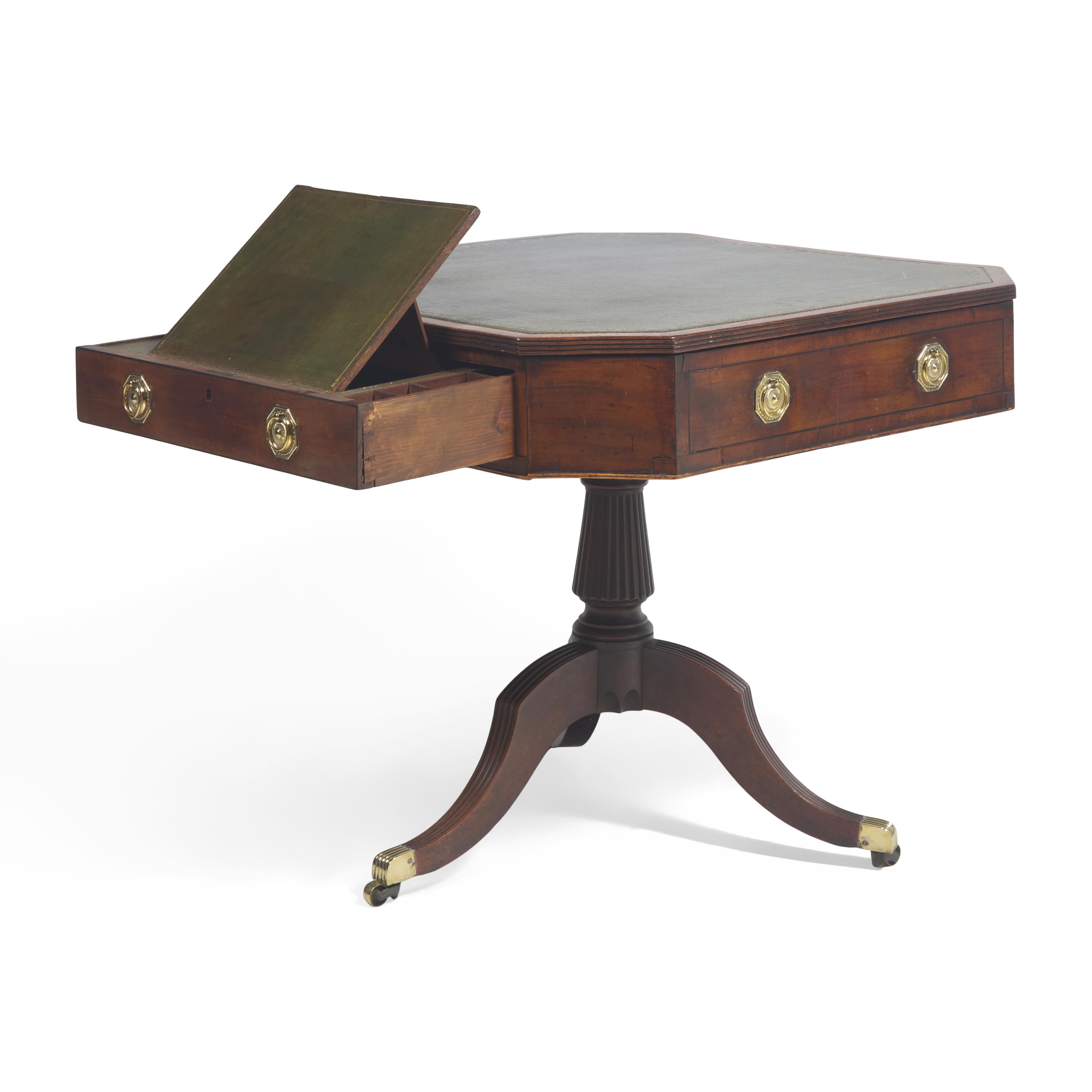 A Regency Mahogany Drafting Table