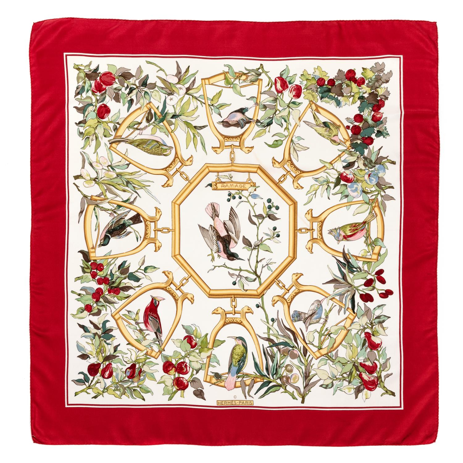 Hermès 90cm Silk Scarf