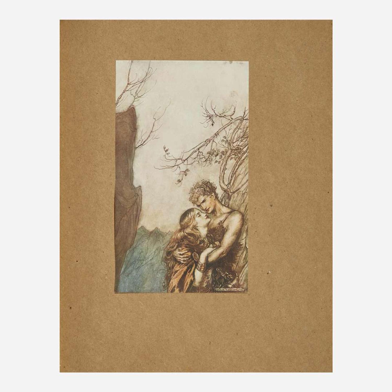 [Children's & Illustrated] [Rackham, Arthur] Wagner, Richard Siegfried & the Twilight of the Gods