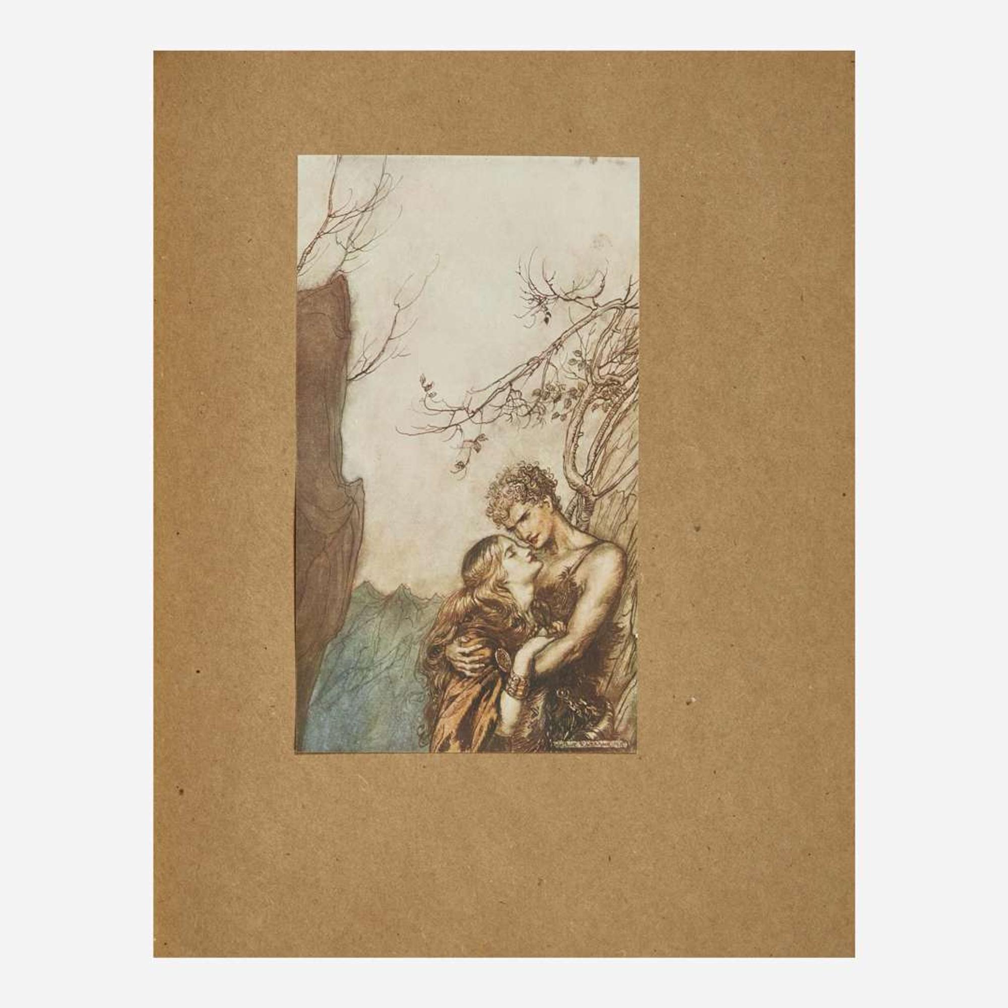 [Children's & Illustrated] [Rackham, Arthur] Wagner, Richard Siegfried & the Twilight of the Gods