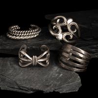 Navajo Silver Cuff Bracelets