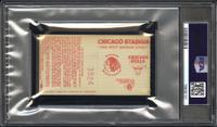 An October 26, 1984 Chicago Bulls vs. Washington Bullets Michael Jordan NBA Debut Ticket Stub / Chicago Stadium Box Office Example (PSA 1.5)