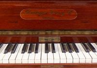 A Louis XV Style Gilt Bronze Mounted Carved Walnut, Kingwood and Vernis Martin Upright Piano