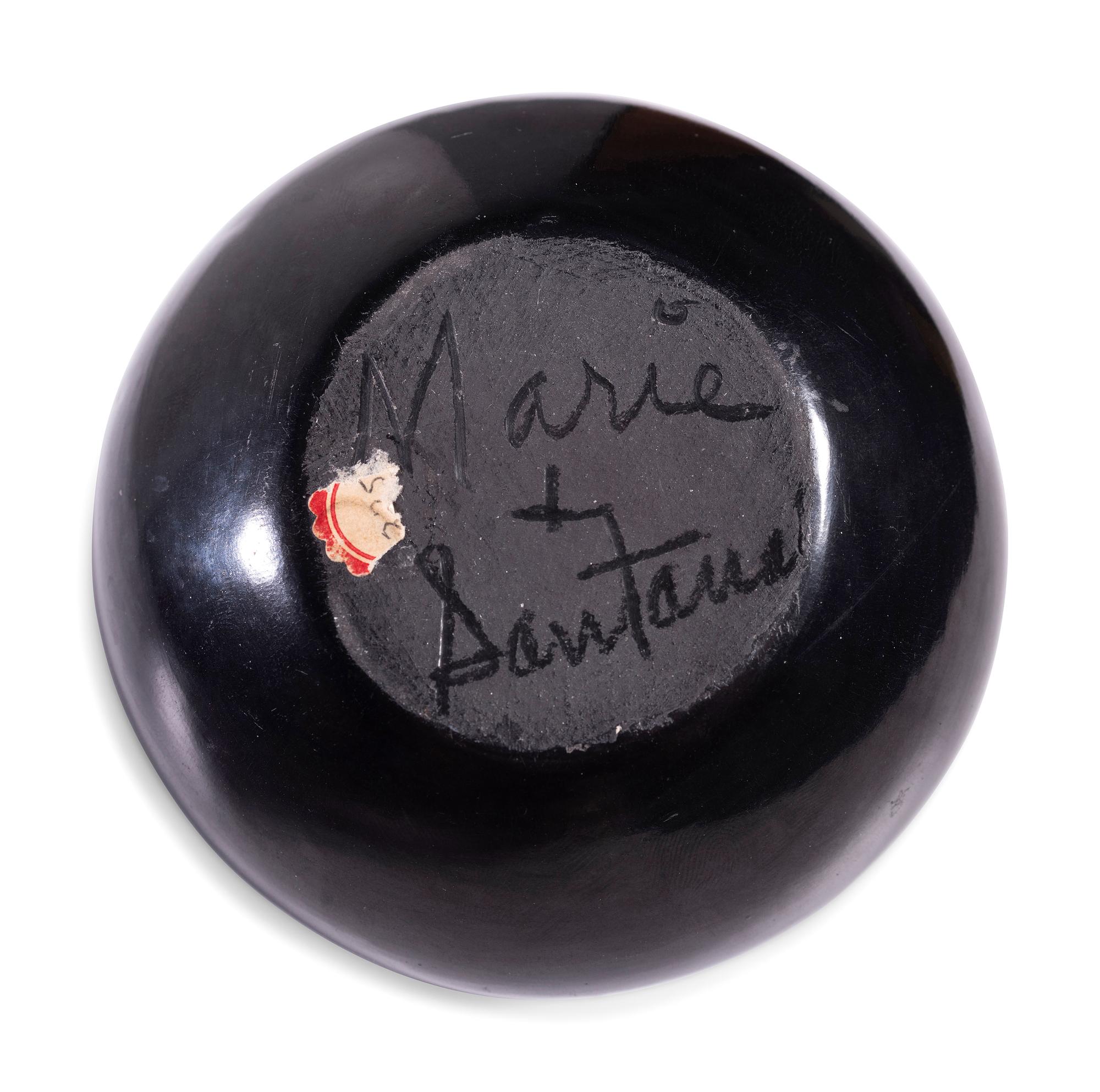Blackware Pottery Jar 1943-1956