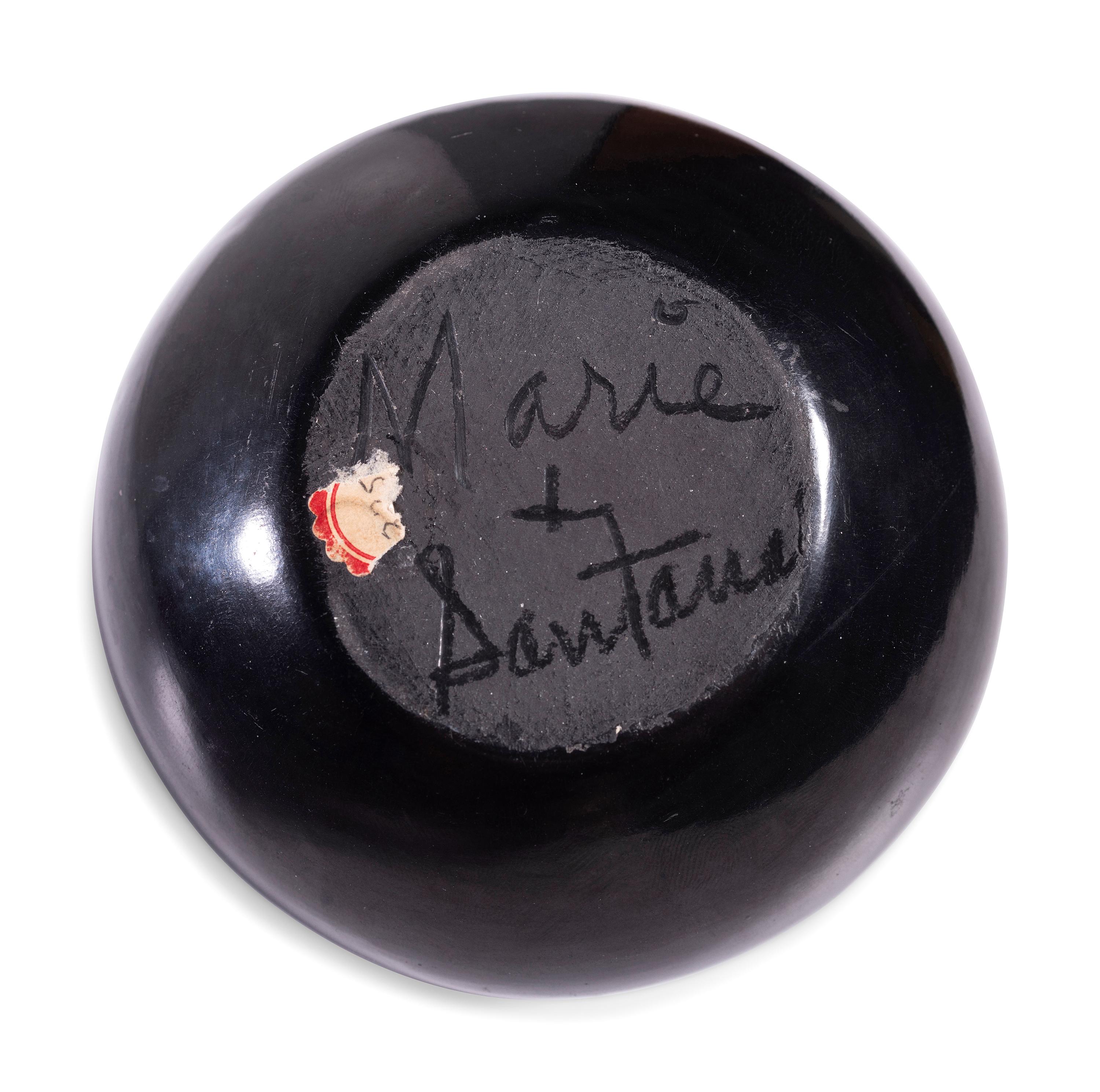 Blackware Pottery Jar 1943-1956