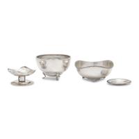 A Group of Twelve Silver Table Articles