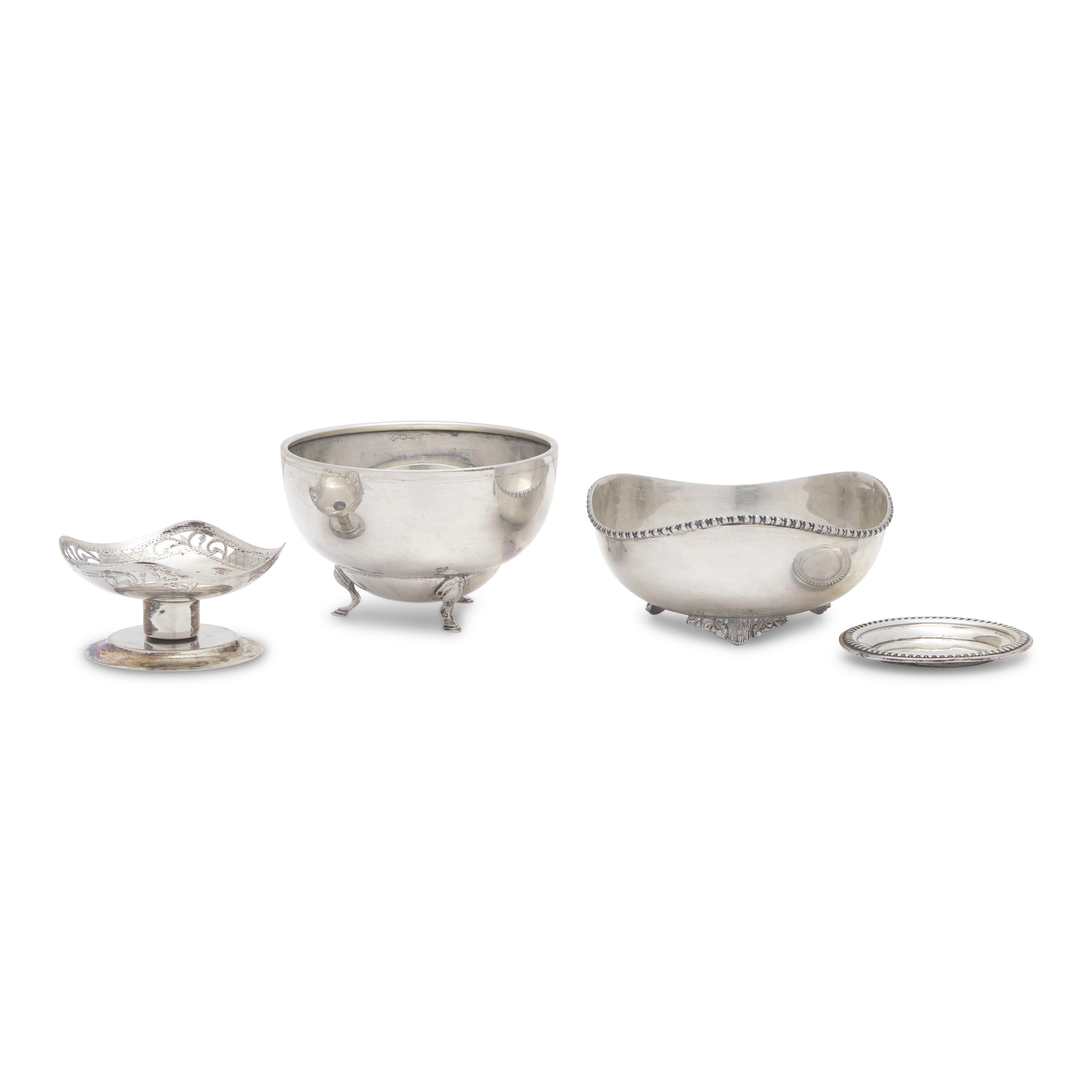 A Group of Twelve Silver Table Articles