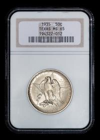 A United States 1935 Texas Commemorative 50c Coin