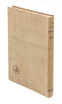WELLS, H. G. The time machine an invention. London: William Heinemann, 1895. First edition. With advertisements.