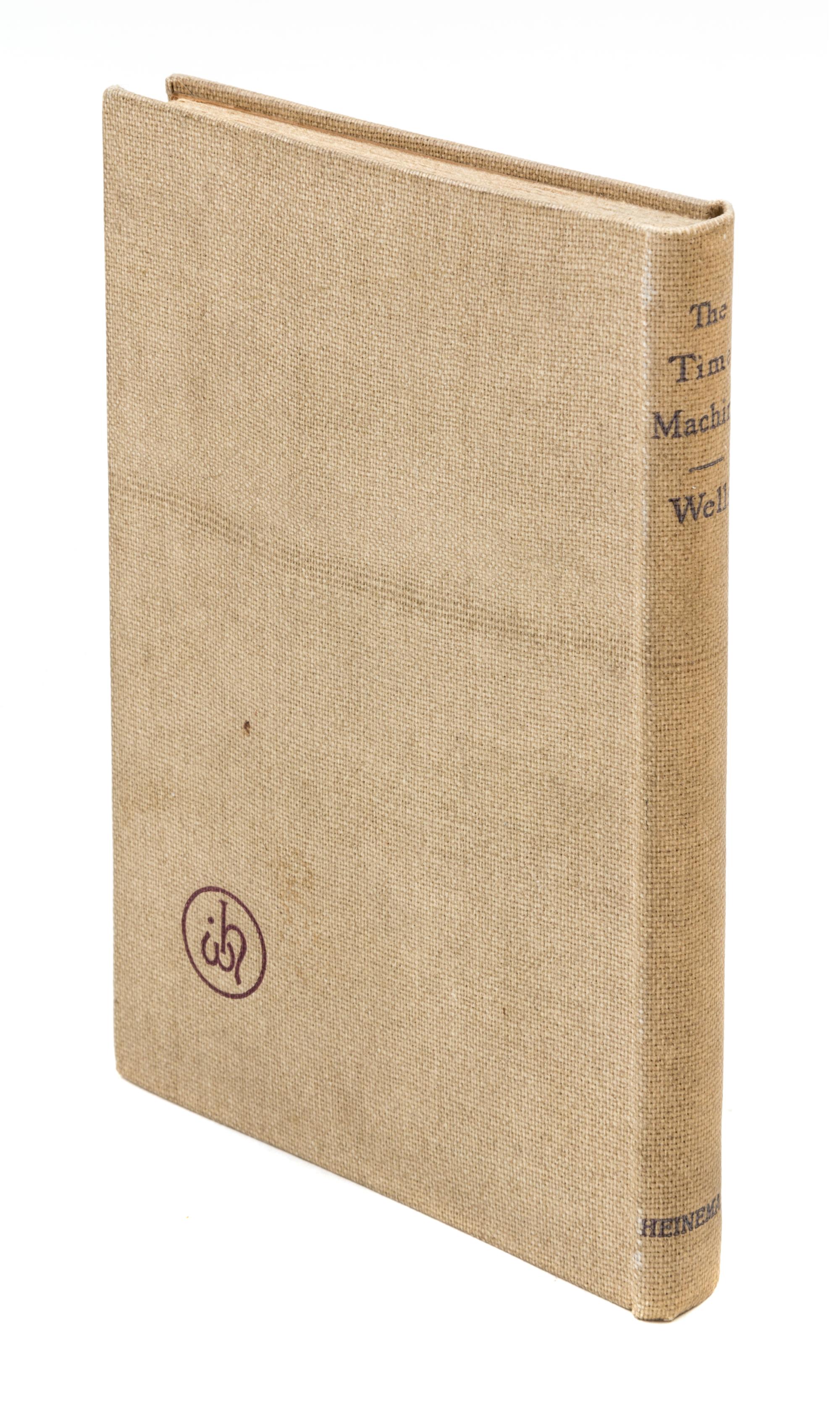 WELLS, H. G. The time machine an invention. London: William Heinemann, 1895. First edition. With advertisements.