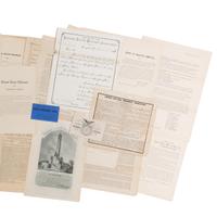 [LINCOLN NATIONAL MONUMENT]. An archive of materials relating to the construction of the Lincoln Tomb at Oak Ridge.