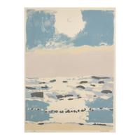 Fairfield Porter (American, 1907-1975) — Sun and Sea (from 1776 USA 1976 Bicentennial Prints ), 1975